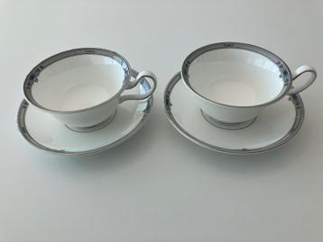 Wedgwood Amherst Theekop en Schotel - Set van 2 beschikbaar voor biedingen