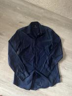 Donkerblauwe blouse van c&a maat m, Kleding | Heren, Overhemden, Blauw, C & A, Zo goed als nieuw, Halswijdte 39/40 (M)