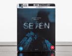 Se7en / Seven 4K UHD + Blu-Ray STEELBOOK (UK Import), Sales@wbsl.com, Warner Bros Entertainment UK, Ophalen of Verzenden, Nieuw in verpakking