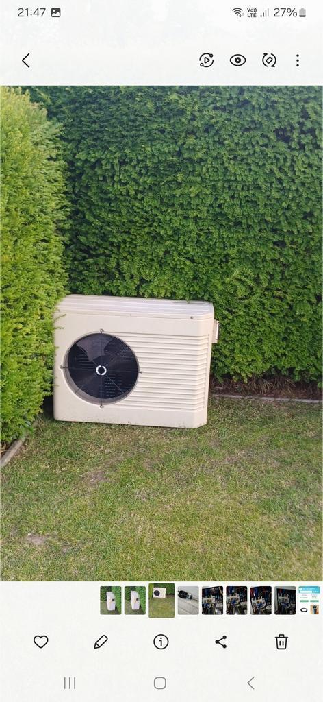 DURATECH type DURA +19 - 19,6 kW, Tuin en Terras, Zwembad-toebehoren, Zo goed als nieuw, Ophalen of Verzenden