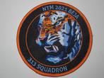 Patch RNLAF NATO Tiger Meet 2021 Beja - 313 Squadron, Verzamelen, Militaria | Algemeen, Embleem of Badge, Nederland, Luchtmacht
