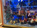 Prachtige kijkkast, Kerst speelgoedwinkel diorama, Ophalen, 1:50 of kleiner, Zo goed als nieuw, Nvt