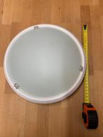 Plafondlamp met matglas., Ophalen, Zo goed als nieuw