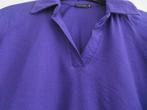 PAARSE BLOUSE 87 % Viscose, Paars, Maat 46/48 (XL) of groter, Pescara, Ophalen of Verzenden