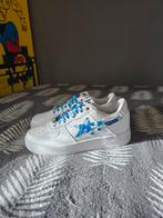 Bape Sta Low ABC Camo White Blue Maat 43, Wit, Ophalen of Verzenden, A Bathing Ape, Sneakers of Gympen