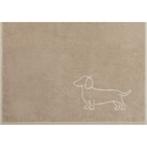 Teckel Handdoeken - 3 maten, Verzenden, Nieuw, Beige, Handdoek