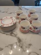 Koffie kopjes met schotel, Huis en Inrichting, Keuken | Servies, Ophalen of Verzenden, Overige stijlen, Kop(pen) en/of Schotel(s)