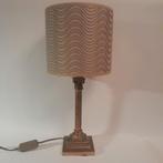Schemerlamp chic goud exclusief, Huis en Inrichting, Ophalen of Verzenden, Zo goed als nieuw, Minder dan 50 cm