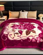 1 deken met kerstbloemenpatroon, Ophalen of Verzenden, Nieuw, Eenpersoons, Deken of Dekbed