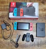 Nintendo Switch met doos, Ophalen of Verzenden, Gebruikt, Met 2 controllers, Switch Original