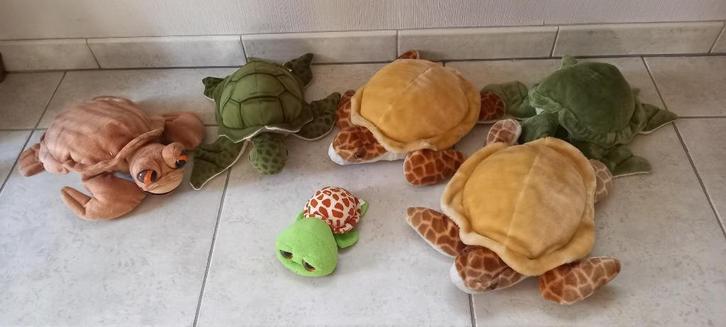 Knuffel waterschildpad, Kinderen en Baby's, Speelgoed | Knuffels en Pluche, Zo goed als nieuw, Overige typen, Ophalen of Verzenden