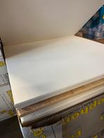 Plafondplaten 600x600 40mm - Wit Forst, 4 tot 8 cm, Nieuw, Minder dan 5 m², Glaswol