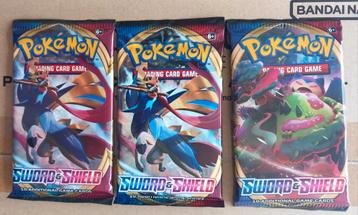 Te Koop SWSH Base set  Boosterpacks beschikbaar voor biedingen