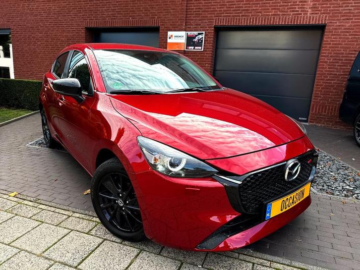 Exclusieve MAZDA 2 1.5 E-Skyactiv Homura, crystal red, full, Auto's, Mazda, Bedrijf, ABS, Achteruitrijcamera, Airbags, Airconditioning