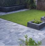 installatie van tuintegels en borders, Tuin en Terras, Nieuw, Ophalen of Verzenden, 10 m² of meer, Beton