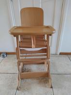 Geuther houten kinderstoel/meegroeistoel, Ophalen of Verzenden, Zo goed als nieuw, Meegroeistoel, Afneembaar eetblad