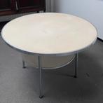 Ronde Vintage salon tafel, Huis en Inrichting, Tafels | Salontafels, Ophalen, 50 tot 75 cm, 50 tot 100 cm, Metaal