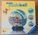 Ravensburger - 3D junior puzzelbal de ark van noach, Ophalen of Verzenden, Minder dan 500 stukjes, Gebruikt, Rubik's of 3D-puzzel
