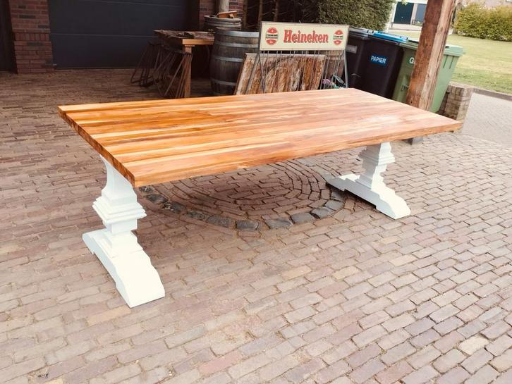 Eettafel picknicktafel tuintafel, Huis en Inrichting, Tafels | Eettafels, 50 tot 100 cm, 200 cm of meer, Rechthoekig, Teakhout
