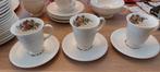 Wedgwood Edme conwayheekop en schotel van 0,19 liter 3 stuks, Ophalen of Verzenden, Zo goed als nieuw, Wedgwood, Kop(pen) en/of Schotel(s)