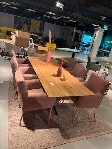 6 NIEUWE luxe design eetkamerstoelen beschikbaar voor biedingen