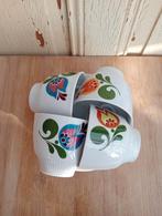 Retro Colditz kop en schotels - 4 stuks, Gebruikt, Ophalen of Verzenden, Overige stijlen, Kop(pen) en/of Schotel(s)