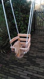 Houten babyschommel, Ophalen, Gebruikt