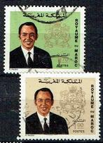 Marokko Koning, Verzenden, Gestempeld, Koningshuis