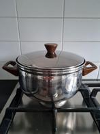 Pan, 4 liter, merk BK, Huis en Inrichting, Keuken | Potten en Pannen, Ophalen, Zo goed als nieuw, Rvs, Kookpan of Snelkookpan