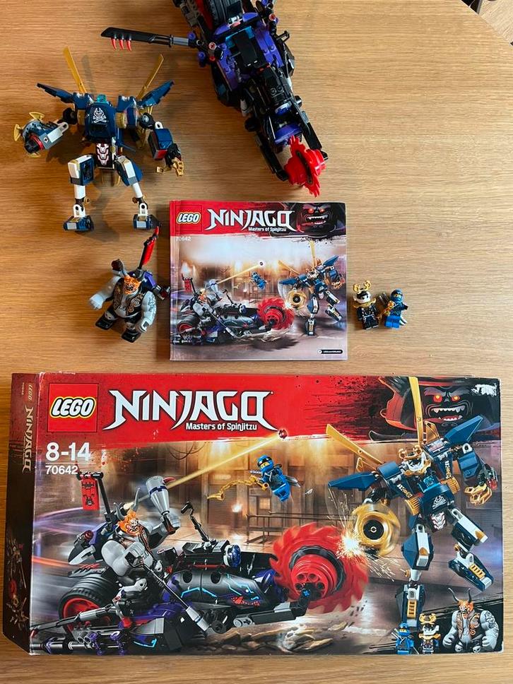 LEGO NINJAGO masters of spinjitzu, 70642 Compleet!!, Kinderen en Baby's, Speelgoed | Duplo en Lego, Gebruikt, Ophalen of Verzenden