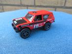 Hotwheels Range Rover classic rood, Ophalen of Verzenden, Zo goed als nieuw, Auto