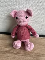 Nieuwe gehaakte knuffel varken, Ophalen of Verzenden, Nieuw, Overige typen
