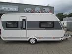 Hobby de Luxe 460 UFE, Caravans en Kamperen, Caravans, Rondzit, Bedrijf, Schokbreker, Tot en met 4