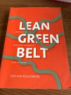 Ton van Kollenburg - Lean Green Belt, Boeken, Gelezen, Ophalen of Verzenden, Management, Ton van Kollenburg