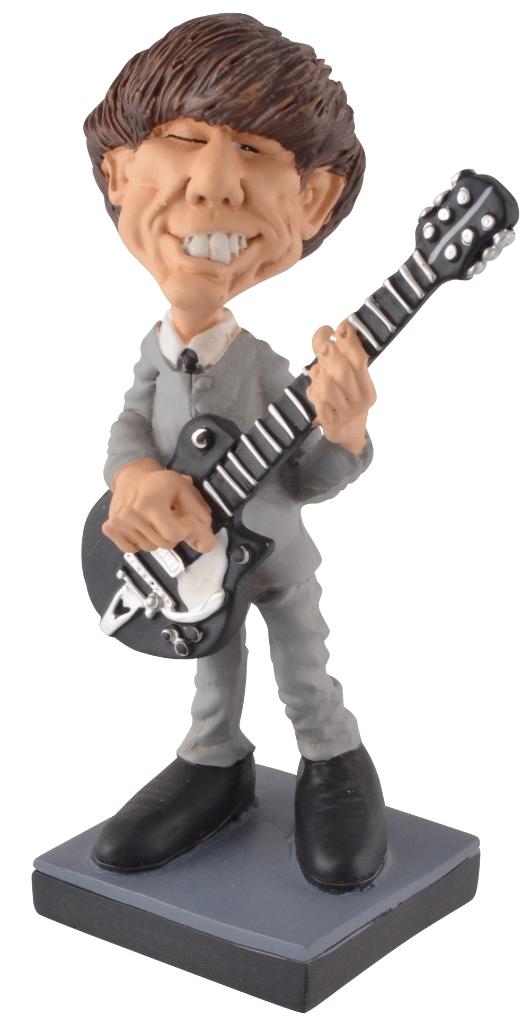 George Harrison Beatles beeldje by Warren Stratford deco, Verzamelen, Info@deconoord.nl, Deco Noord, Nieuw, Ophalen of Verzenden