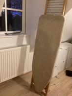 Strijkplank hout met naturel hoes, Witgoed en Apparatuur, Strijkijzers en Strijkplanken, Ophalen, Gebruikt