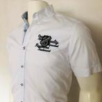 State of Art shirt - heren short sleeve - white, Kleding | Heren, Overhemden, State of Art, Halswijdte 39/40 (M), Wit, Zo goed als nieuw