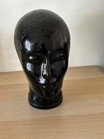 Vintage glazen hoofd, Antiek en Kunst, Ophalen of Verzenden