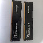 Hyperx fury DDR3 2x4GB, Computers en Software, RAM geheugen, Desktop, Gebruikt, Ophalen of Verzenden, DDR3