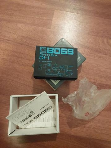 Boss DI-1 Direct Box – Klassieke DI van studiokwaliteit beschikbaar voor biedingen
