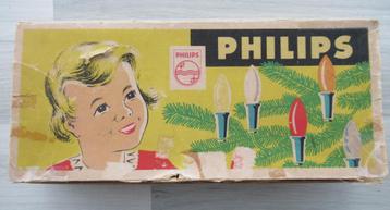 Philips 16 gekleurde kerstboomlampjes van rond 1950 beschikbaar voor biedingen