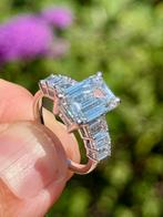 Prachtige witgouden ring/ diamanten 5.08ct! IGI certificaat!, Wit, Nieuw, Ophalen of Verzenden, 17 tot 18