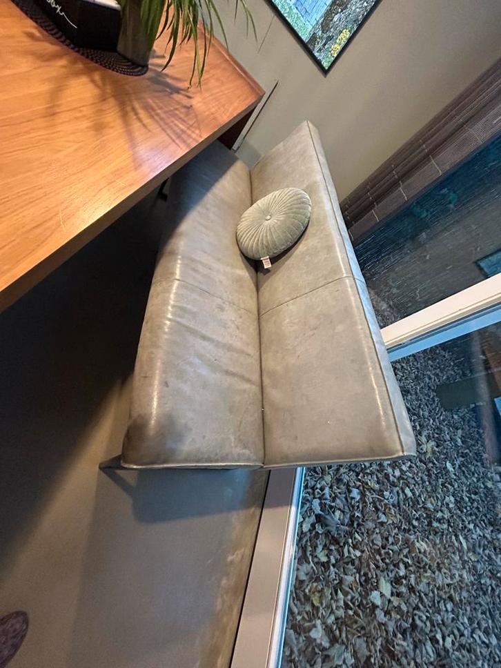 Eetkamerbank met 3 stoelen, Huis en Inrichting, Banken | Sofa's en Chaises Longues, Gebruikt, Vierpersoons of meer, 150 tot 200 cm