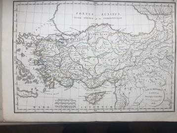 Klein Azië, Turkije, kopergravure, F. Delamarche, 1828