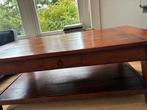 Houten salontafel, Gebruikt, 100 tot 150 cm, 50 tot 75 cm, Rechthoekig