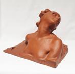 Art Nouveau Buste - Terracotta., Ophalen of Verzenden