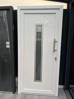 PVC Voordeur set met deurbeslag 3 sleutels, Doe-het-zelf en Verbouw, Deuren en Horren, Nieuw, 80 tot 100 cm, Ophalen of Verzenden