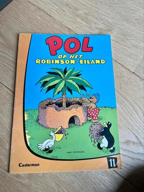 Pol op het Robinson-eiland (Hansen), nr. 11, Boeken, Stripboeken, Gelezen, Eén stripboek, Ophalen of Verzenden