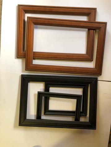 Houten fotolijsten - Bruin & Zwart beschikbaar voor biedingen