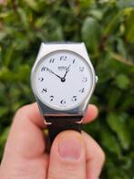 BWC Swiss Made Handopwinder Herenhorloge, Overige merken, Staal, Polshorloge, Ophalen of Verzenden